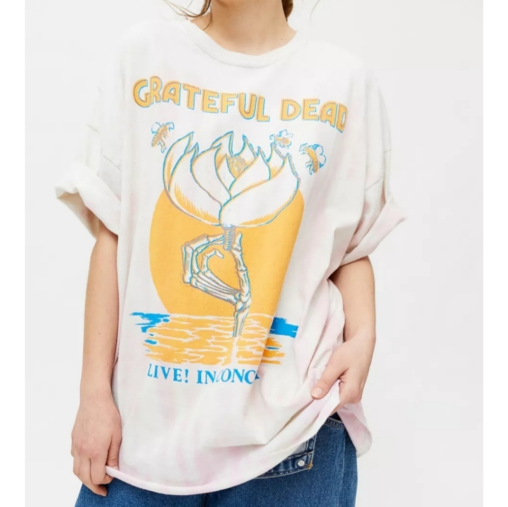 Grateful Dead tie dye tee size L/XL Oversize dress